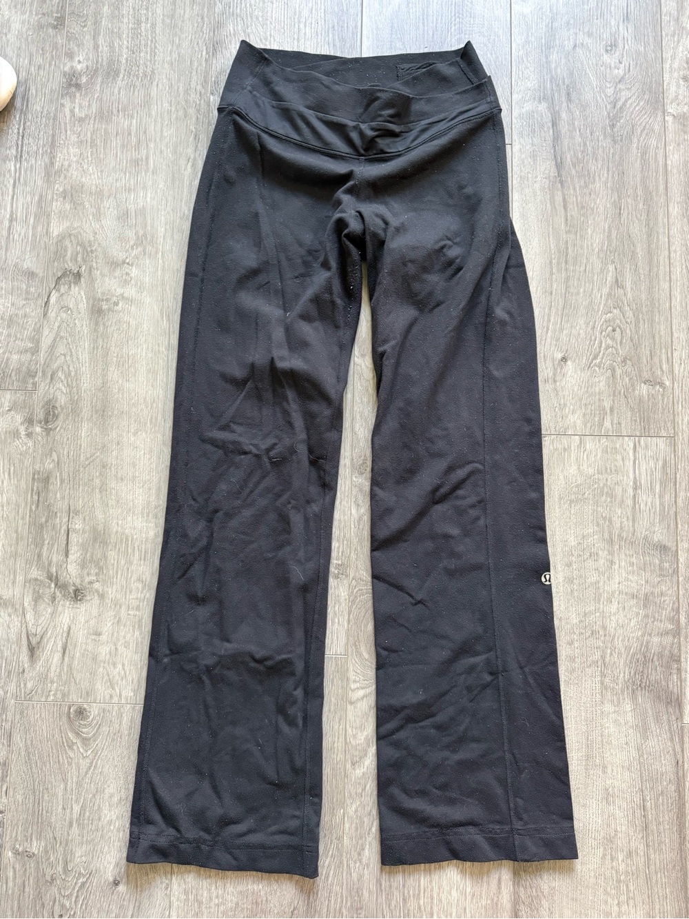 lululemon athletica Black Flared Leggings